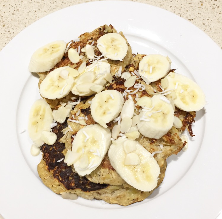 Banana Oat Pancakes