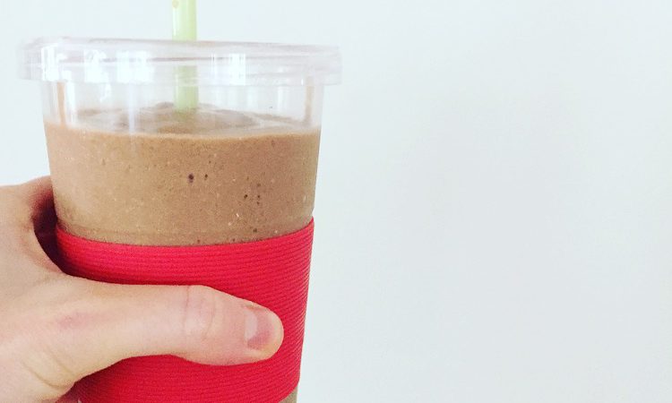 banana & cacao thickshake