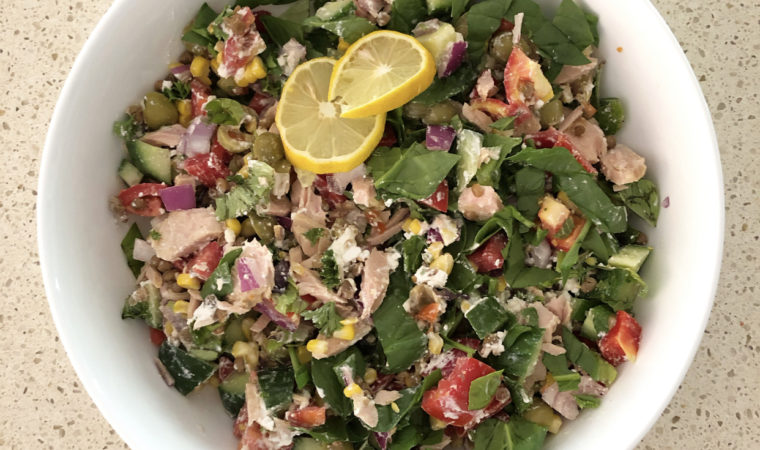 Smoked Tuna, Lemon & Herb Salad